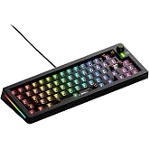 GLORIOUS Gaming - GMMK 3 Barebones Custom Gaming Keyboard, 65% Mechanical Keyboard, Modular Gasket System, Hotswappable MX 5-pin, Sound Dampening Foam, Aluminum Switch Plate, ANSI (Black)