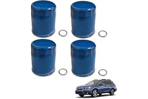 15208AA15A 4Pack Engine Oil Filter Fit for Subaru Outback/Legacy 2013-2020 Forester 2011-2021 Ascent 2019-2021 Crosstrek 2016