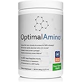 OptimalAmino Amino Acid Powder | 99% Utilized Essential Amino Acid (EAA) Supplement | Pre/Post Workout & Muscle Recovery | NSF for Sport Certified | Sour Green Apple Flavor