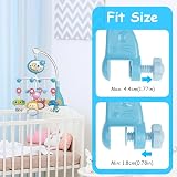 Aolso Baby Crib Toy Star Mobile Music Lights Remote Timer Blue view 3