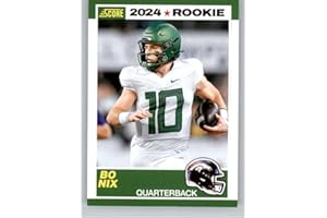 PANINI AMERICA 2024 Score Football 35th Anniversary Rookie #9 Bo Nix Denver Broncos Official NFL Trading Card (Stock Photo may be shown, Card in Near Mint to Mint Condition)