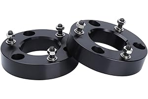 Dynofit 2" Leveling Lift Kits for F150, Front Chassis Leveling Kit for 2004-2026 Ford F-150 2WD 4WD, 2003-2018 Expedition, 2 inch Forged Strut Spacer Suspension Level Kit for Shock Absorbers, 2 Pcs