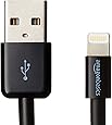 AmazonBasics Apple Certified Lightning to USB Cable - 3 Feet (0.9 Meters), Black