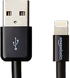 AmazonBasics Apple Certified Lightning to USB Cable - 3 Feet (0.9 Meters) - Black