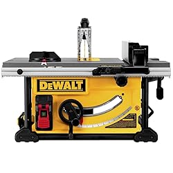 DEWALT 10-Inch Table Saw with Rolling