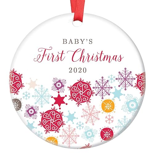 baby girl first christmas ornament
