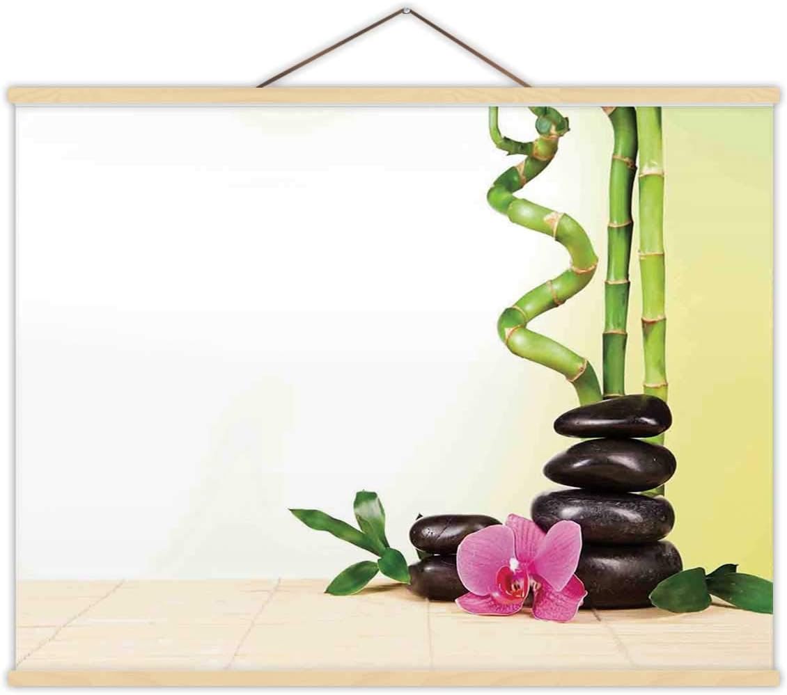 Hitecera Pósteres de Lona para decoración de SPA, temática de SPA con