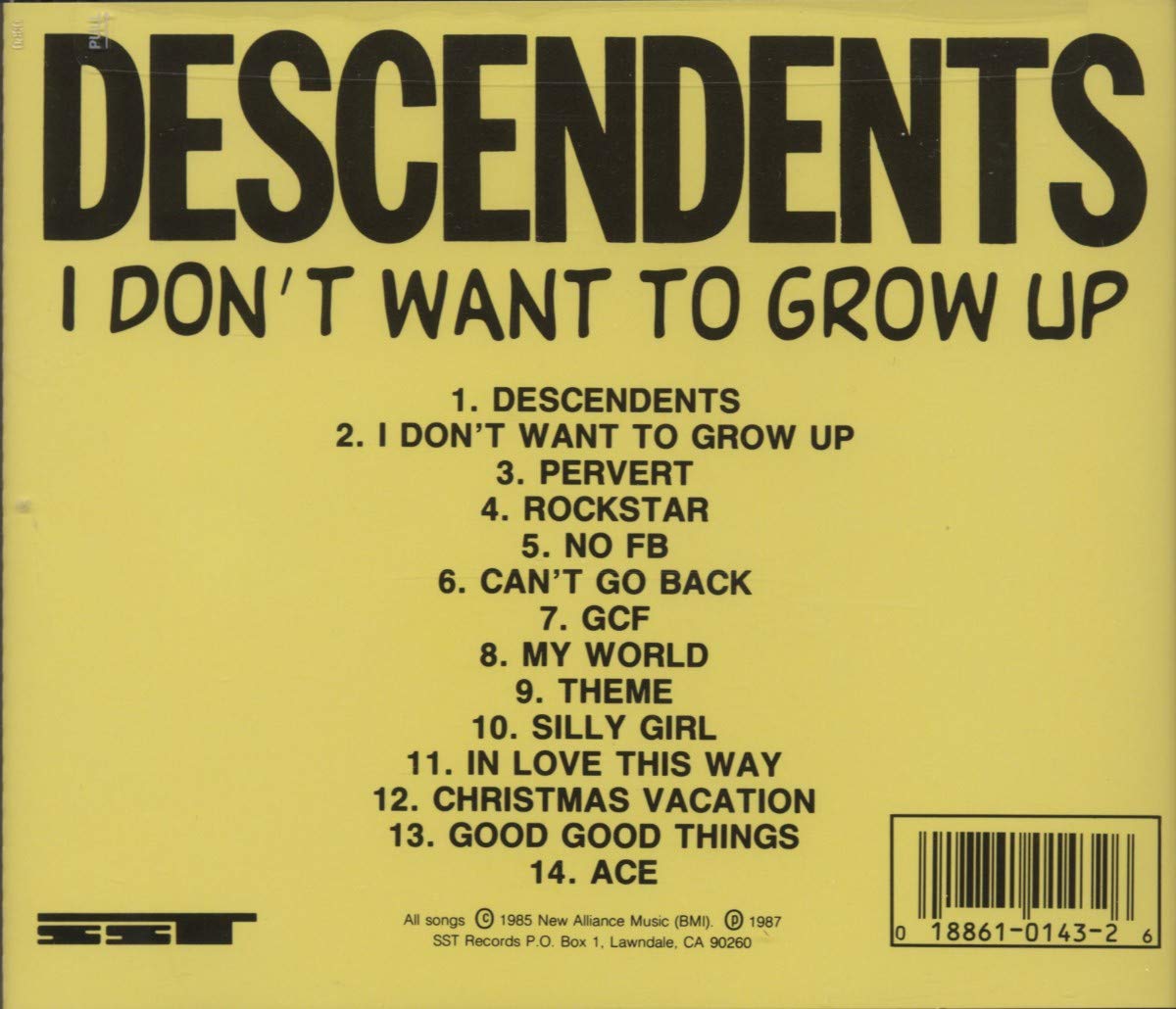 Descendents I Don T Want To Grow Up Amazon Com Music