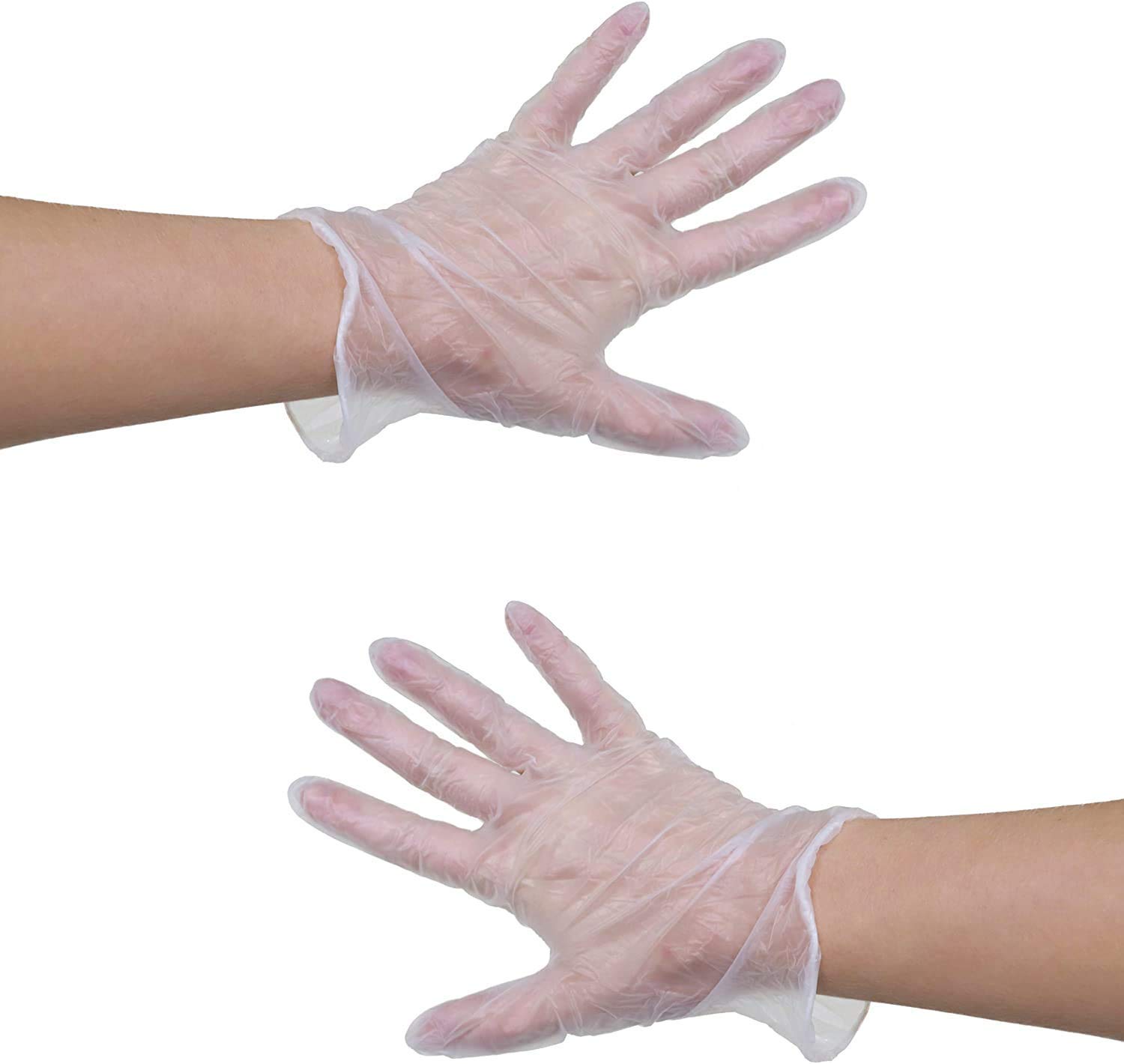 Toyland® Pack Of 20 Disposable Heavy Duty PVC Gloves - Multi Purpose