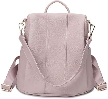 leather rucksack womens