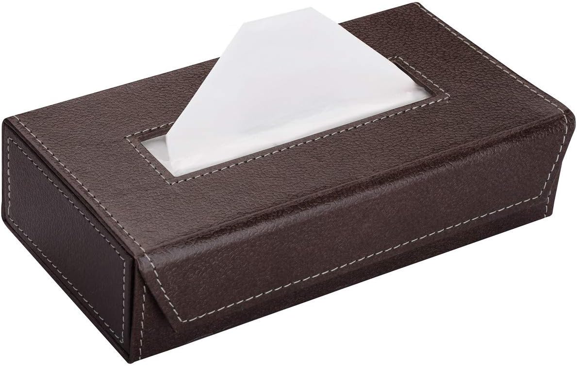 Ecoleatherette Handcrafted Tissue Paper Tissue Holder Car Tissue Box