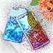 FLOVEME iPhone 8 Plus / 7 Plus Case, Luxury Slim Fit Gradual Colorful Gradient Change Color Ultra Thin Light Bumper Clear for Apple iPhone 7/8 Plus Case Hard Back Cover Holder, Transparent Blue