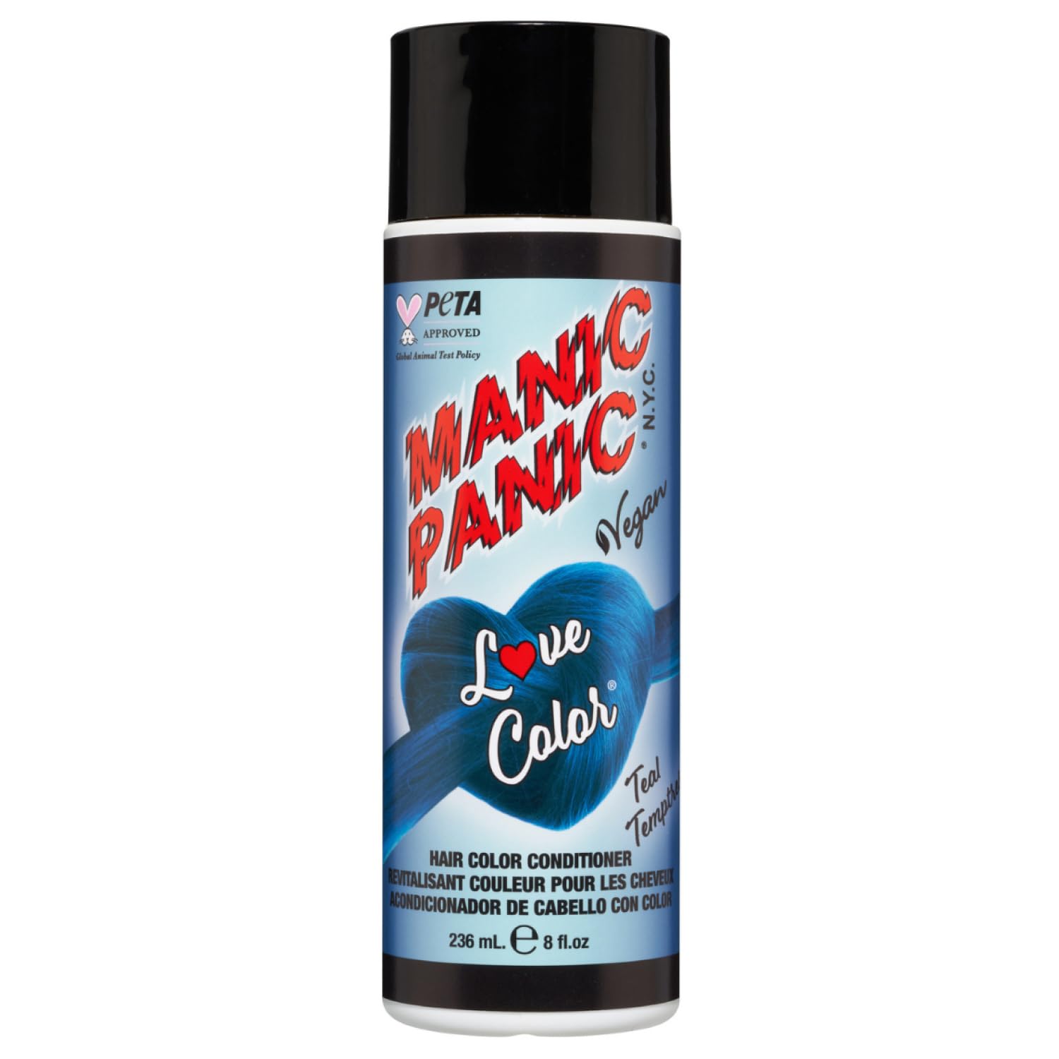 Manic Panic Love Color® Colour Depositing Conditioner (Teal Temptress™)