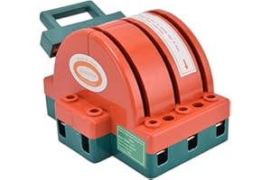 CYTGOUPER 380V 3 Pole Disconnect Knife Switch, Simple Installation Electric Knife Switch, Double Throw Power Supply Safety Control Interruptor RPSHK11-63A