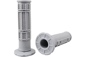 APPYU 7/8'' ATV Grips Upgrade Universal Handlebar Grips Soft Rubber Thumb Throttle Motorcycle Grip for Polaris Kid Youth 4 Wheeler Quad 400ex Banshee Blaster Raptor 350 Warrior 350 Raptor 660