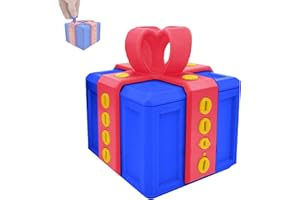 GOSWAR Annoying Gift Box, Funny 3D Annoying Gifts Box with Screws Gag Gifts Boxes, Prank Gift Box, Hilarious Money Card Container, Novelty Gift Boxes for Christmas, Birthday, Holiday, Valentine's Day