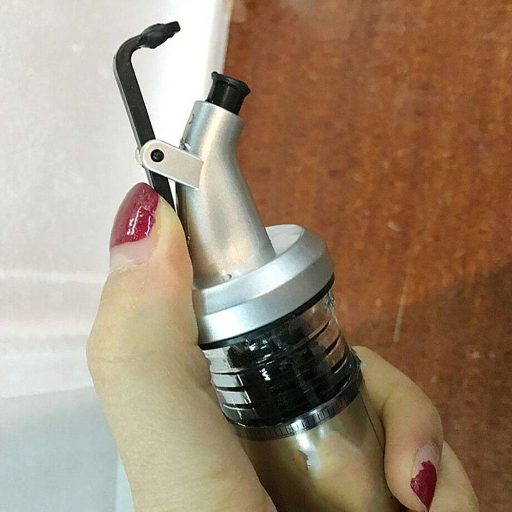 Lazinem New Kitchen Bar Wine Stopper Wine Beer Lid Seal Oil Pourer Gravy Boats