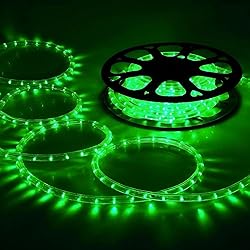 150ft LED Rope Lights Outdoor, 1080 LED Connectable