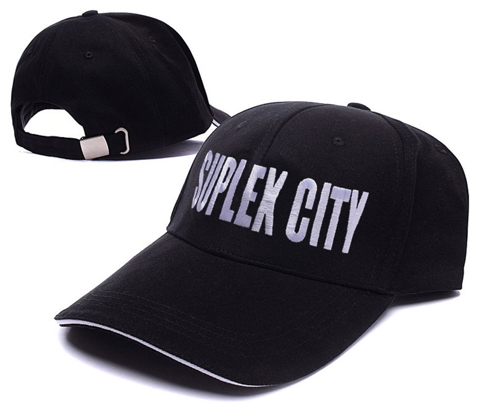 Brock Lesnar Suplex City Logo Adjustable Baseball Caps Unisex Snapback Embroidery Hats
