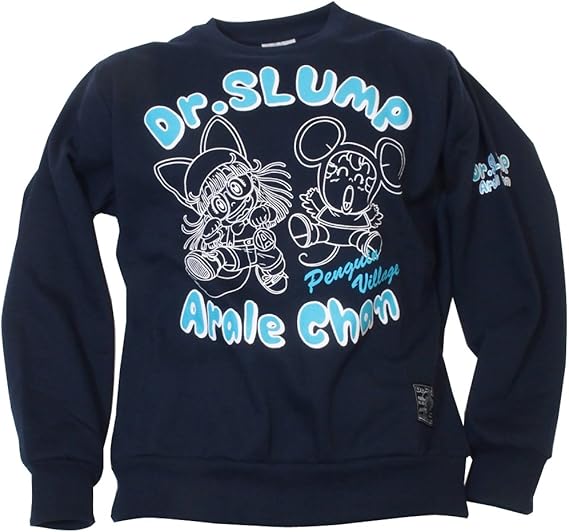 Amazon ドクタースランプ アラレちゃん グッズ トレーナー Ll Xl キャラクター Grh3301mnv トレーナー パーカー 通販