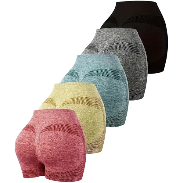 Amazon.com: AIBIANOCEL Pantalones cortos de ciclista de cintura alta para mujer, cintura ampliada, pantalones cortos de yoga para correr, leggings, 1negro 1gris : Ropa, Zapatos y Joyería