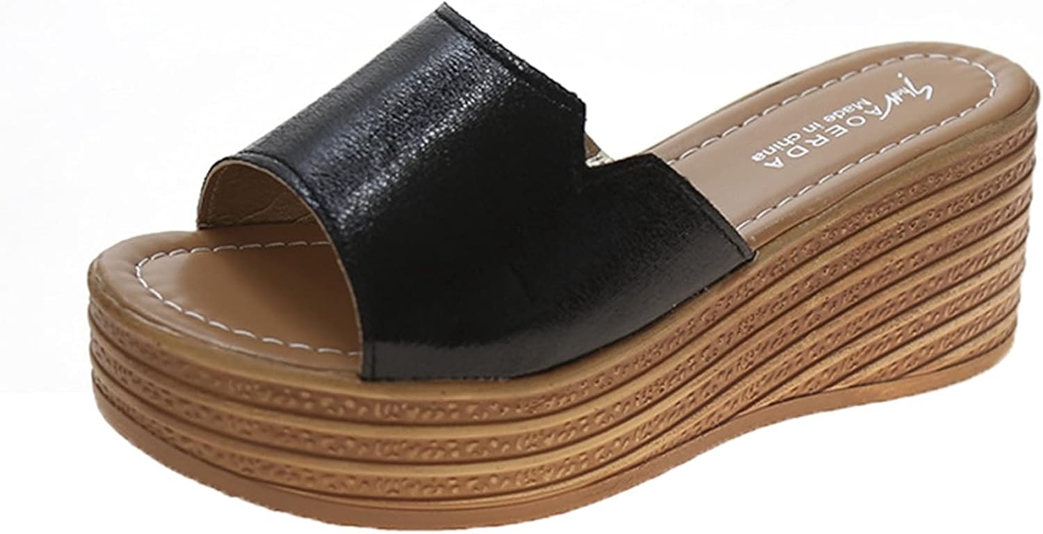wedge slippers amazon