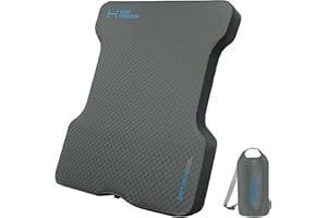 LOSTHORIZON Truck Bed Camping Air Mattress with Foam, Self Inflating Sleeping Pad for Full Size 5.5-5.8FT with Air Pump, 4.5" Thick