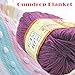 joylive Soft Wool Worsted Sweater Cashmere Knitting Knitted Warm Baby Yarn 50g Winterberry