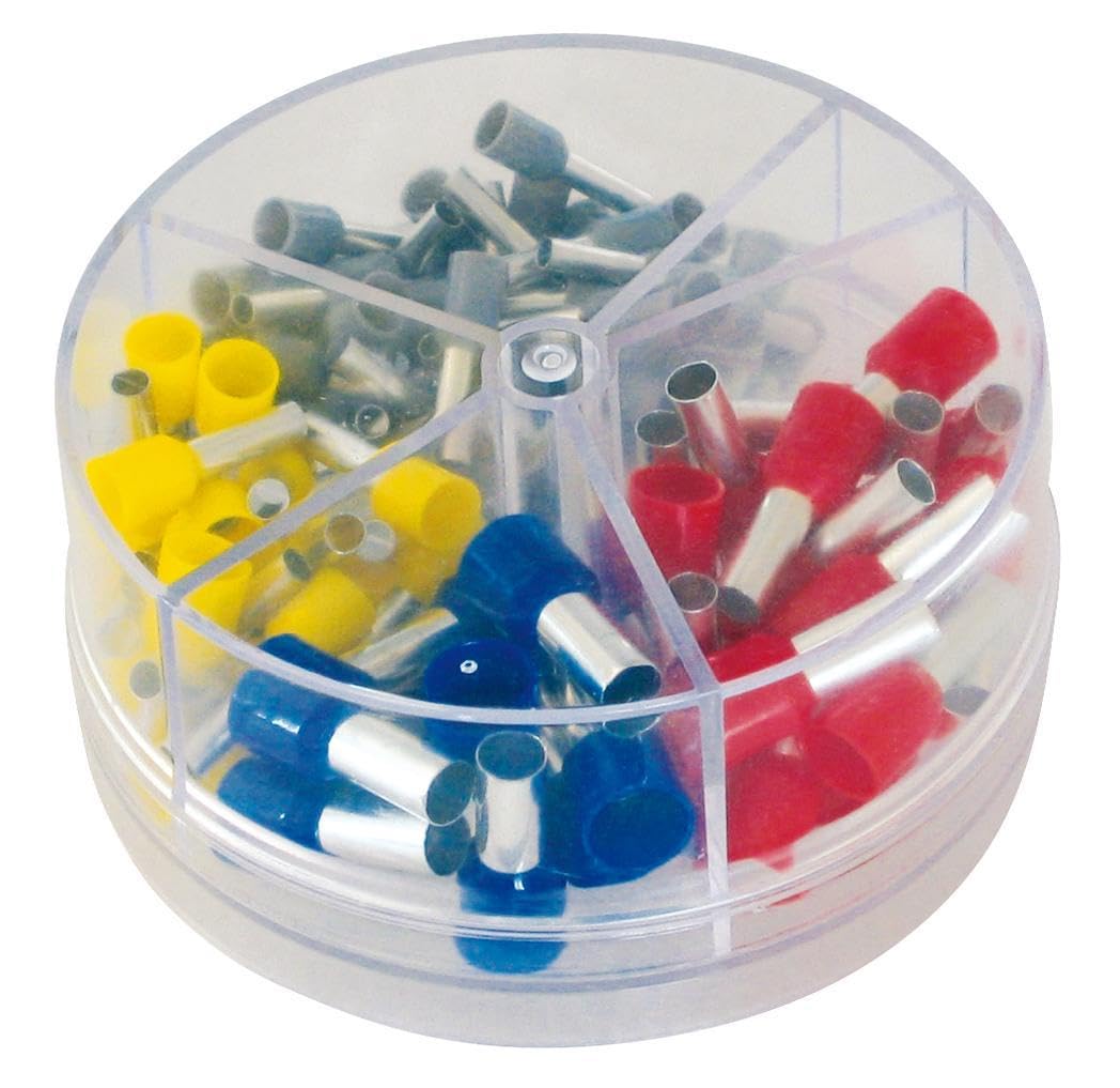 Wire End Ferrule Shaker Box Insulated 4-16mm² Pack of 100