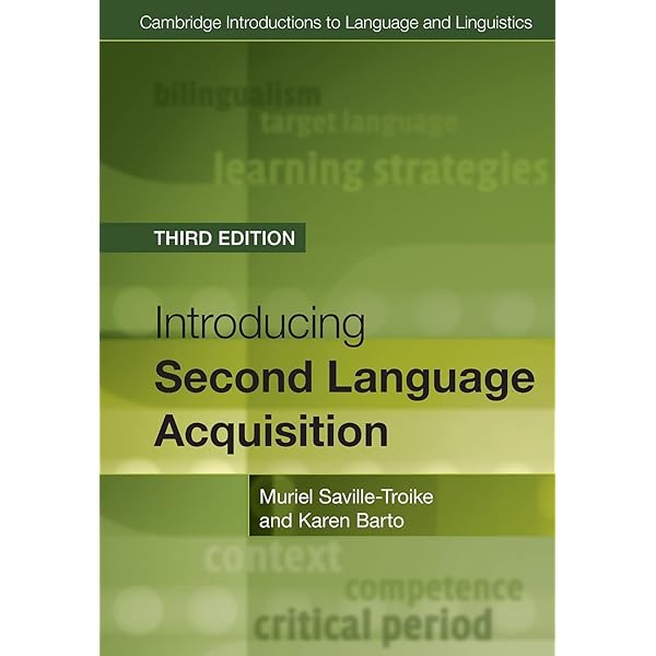 Amazon.com: Introducing Second Language Acquisition (Cambridge