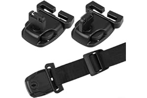 Spa Cover Latch Repair Kit – 4-Piece Clip Lock with Keys, Slides & 8 Self-Tapping Stainless Steel Screws for 1–1.3 in Wide Co