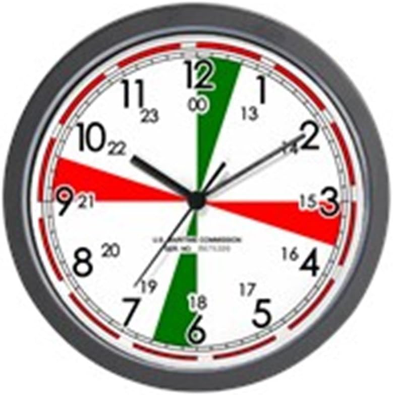 CafePress Replica Ships Radio Room Wall Clock/White Unique