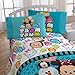 Disney Tsum Tsum Teal 'Stacks' 4 Piece Twin Bed In A Bag