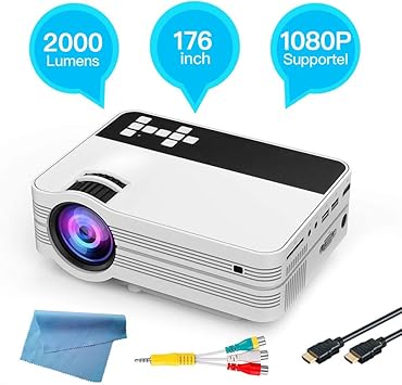 Wendry Mini proyector, proyector Full HD 1920x1080 para Android ...