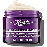 Kiehl's Super Multi-Corrective Cream, Anti-Aging Wrinkle Reducing Face and Neck Cream, Evens Skin Tone, Smooths Skin Texture, Fast-Absorbing and Lightweight, For All Skin Types, Paraben-free