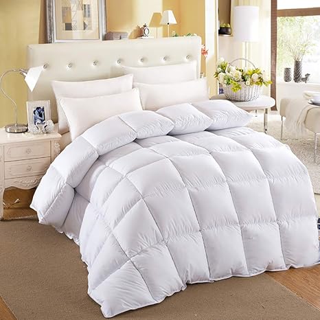  Duvet Double Bed Quilt White Goose Feather