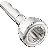 Mellophone Mouthpiece 5 Extra Deep Cup 17.5mm for Mellow Tone (MPC5MEL) | 5 Size Equivalent with British Eb Alto/Tenor Horn Shank for a Round Mellow Sound and Characteristic Mellophone Tone