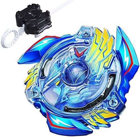 MOCUN Bey Battling Blades Game Tops B-34 Victory Valkyrie Boost.B.V Burst Starter With String Launcher B-34