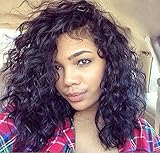 Top 8A Full Lace Human Hair Wigs For Black Women 130% Density Brazilian Loose Wave Curly Front Lace Wigs Lace Front Human Hair Wigs Baby Hair