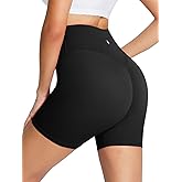 BRXL Womens Biker Shorts Tummy Control Workout Shorts High Waisted Yoga Running Gym Spandex Compression