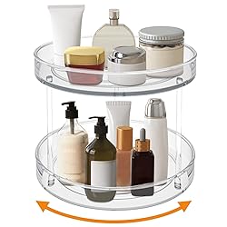 VAEHOLD 2 Tier Lazy Susan Turntable Spice Rack