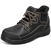 Orthofeet Men's Orthopedic Hands-Free Slip On Work Boots Graphite