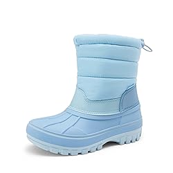 DREAM PAIRS Boys Girls Snow Boots Water-Resistant