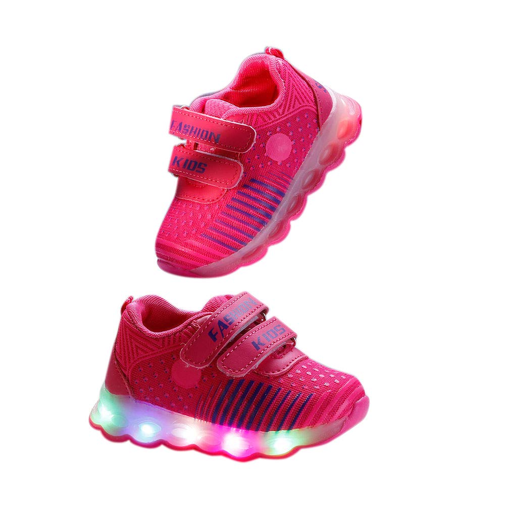 pink velcro sneakers