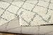 Diagona Designs Era Collection Contemporary Beni Ourain Inspired Trellis Design Modern Shaggy Area Rug, 5 ft. W x 7ft. L. Ivory/Grey