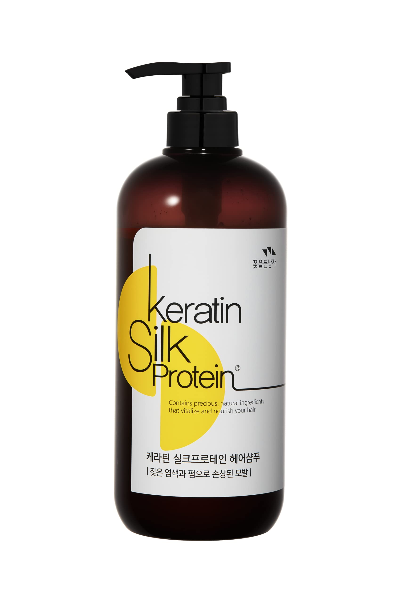 KERATIN SILKPROTEIN HAIR SHAMPOO 620ml by THE FLOWER MEN