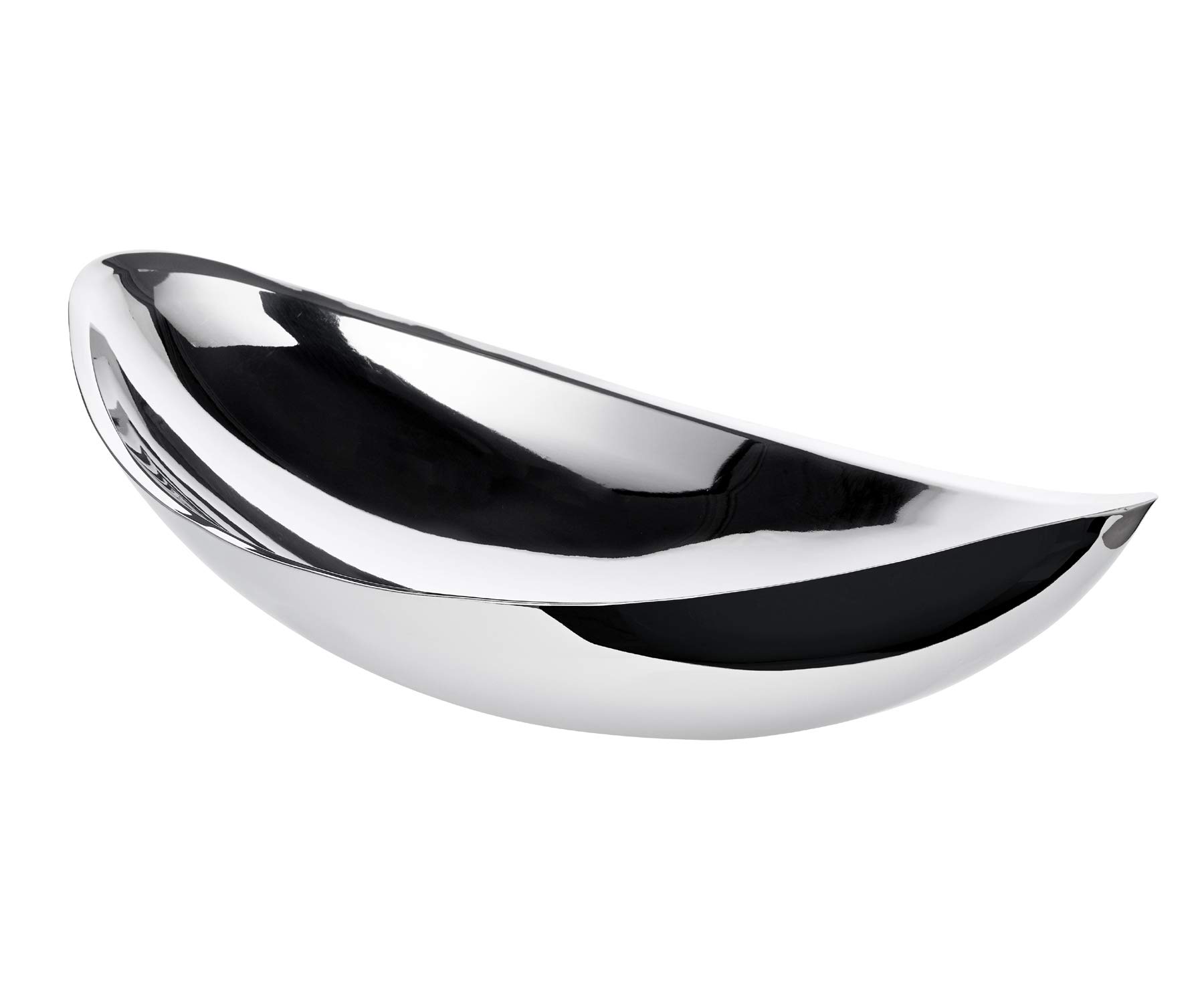 Edzard Bowl Halifax, Length 15,7 in, Stainless Steel, Silver
