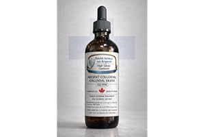Ion Argent - Colloidal Silver 100 PPM 60ml - Liquid Solution - External Use Only - Dropper - Premium Quality - Made in Canada
