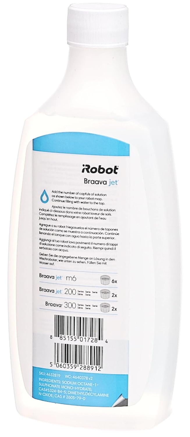 Amazon.com: iRobot Detergente per Pavimenti 4632819, Cleaning, Solution,  Floor, Cleaner, Bianco : Salud y Hogar