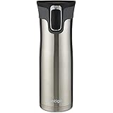 Contigo AUTOSEAL West Loop Vaccuum-Insulated Stainless Steel Travel Mug, 20 oz, Stainless Steel (Pack of 4, Stainless Steel)